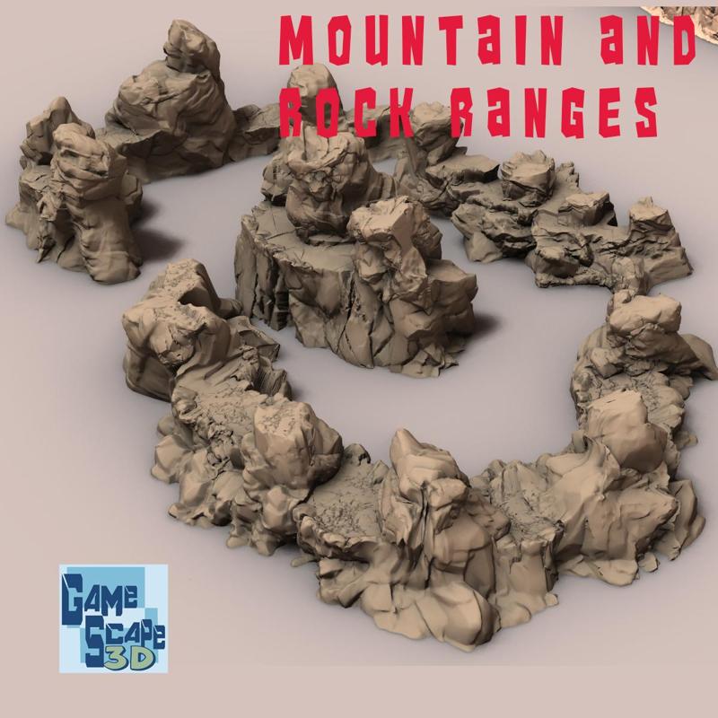 Mountain and 3 Rock Ranges