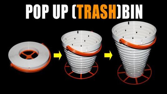 Compact Pop Up (Trash) Bin/Bucket