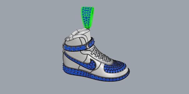 nike air jordan pendant