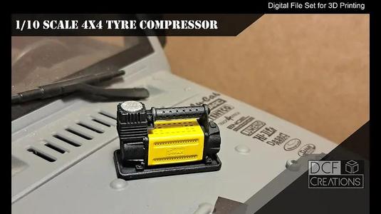 1/10 Scale 4x4 Tyre Compressor
