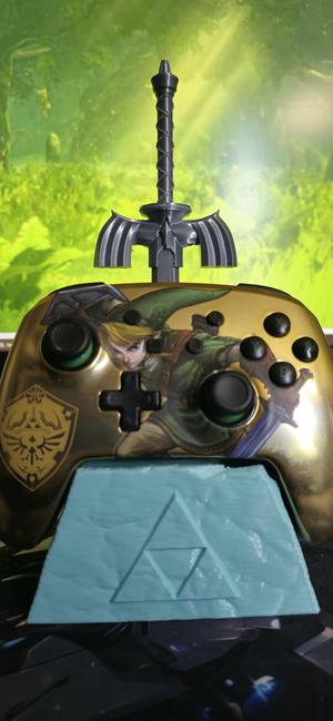 Sword In The Stone Controller Stand - Master Sword Edition