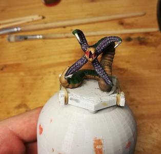 Grick - 28mm D&D miniature