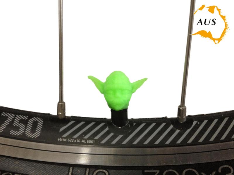 Yoda Bicycle Tyre Caps Bike Car Van Truck Valve Wheel Star Wars