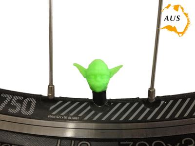 Yoda Bicycle Tyre Caps Bike Car Van Truck Valve Wheel Star Wars