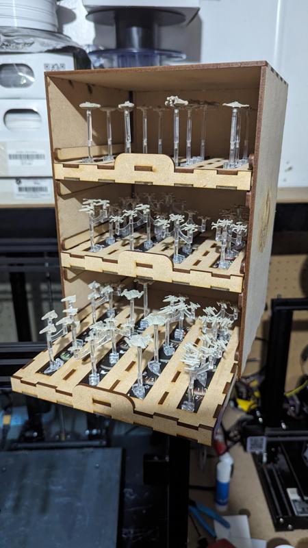Star Wars Armada - MDF Squadron Storage