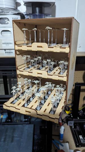 Star Wars Armada - MDF Squadron Storage