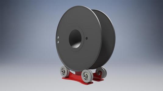 Skateboard Bearing Filament Holder