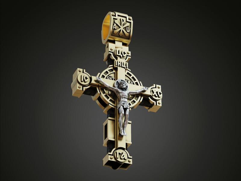 Fashionable orthodox cross