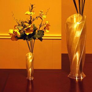 Twisted Rose Vase