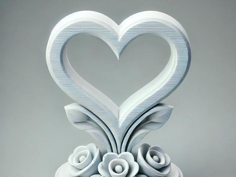 Valentine's Day figurine
