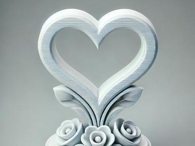 Valentine's Day figurine