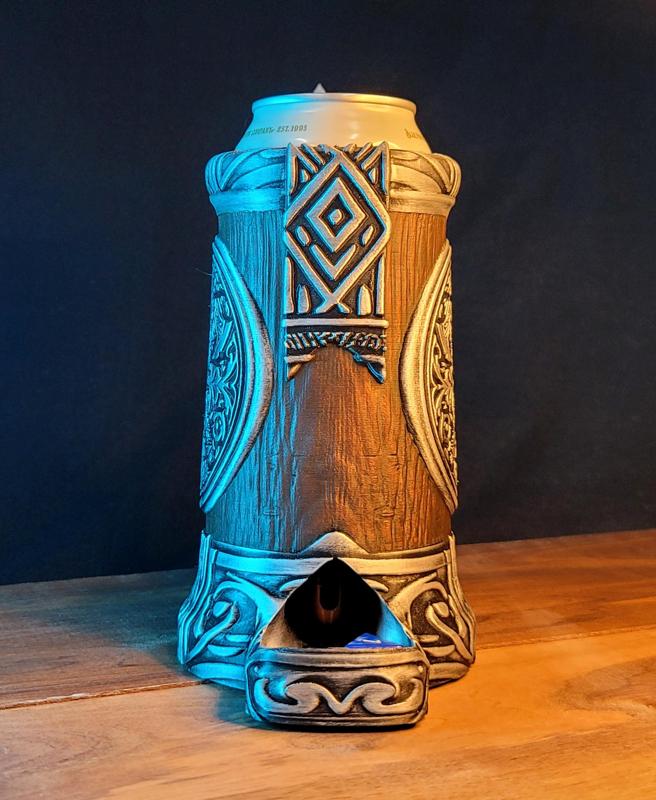 12oz Viking Forged Can Cozy Dice Tower