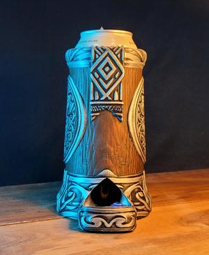 12oz Viking Forged Can Cozy Dice Tower