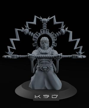 Adeptus mechanicus - Fulgurite electro priest herald + FREE dragon skull warhammer