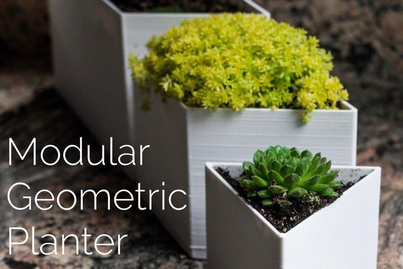 Modular Geometric Planters 