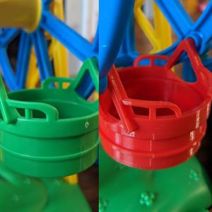 Peppa pig ferris wheel bucket
