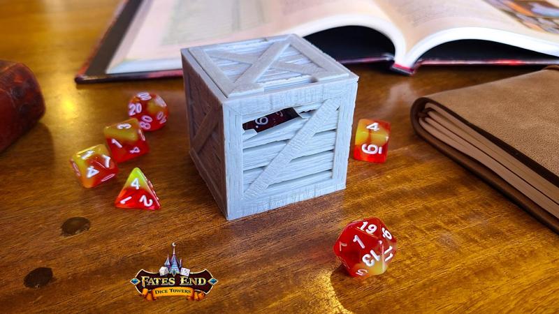 Wooden Crate Dice Jail - SUPPORT FREE!