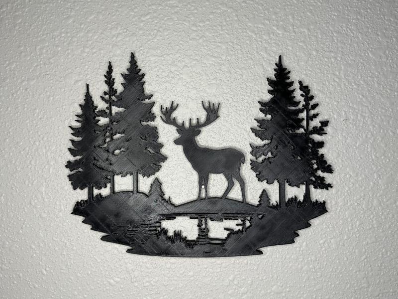 Deer Nature Wall Art