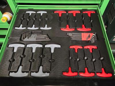Pittsburgh Allen Wrench Drawer Organizer