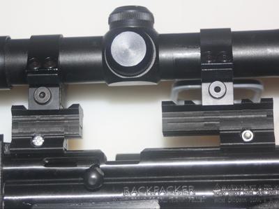 11mm to Picatinny with Riser