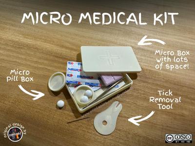 Micro Medical Kit | Camping, Travel, Hiking, Kids