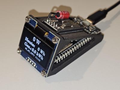 OpenDTU Housing with 1,3 Zoll OLED, ESP32 NodeMCU and NRF24L01+