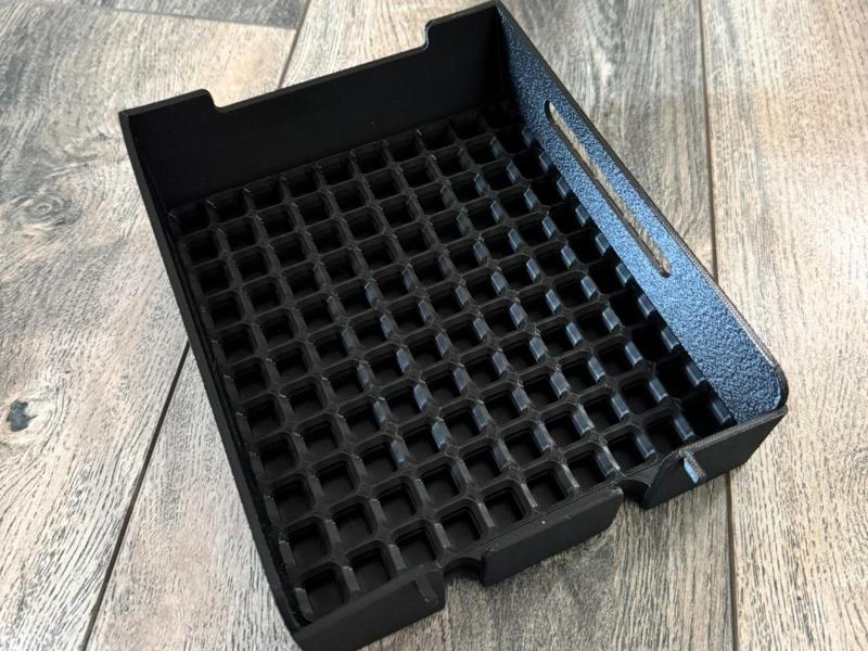 Rivian Center Console Organizer with Gridfinity