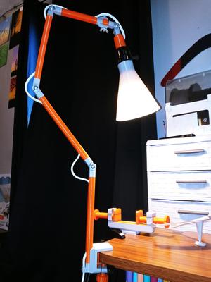 Articulating C-Clamp Desk Lamp