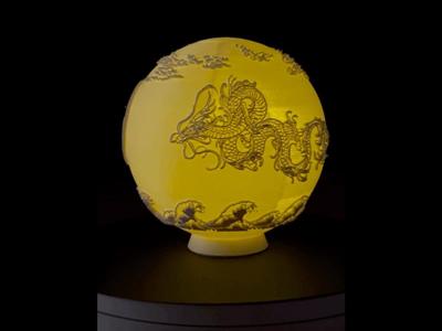 GlowSphere - Dragon Motif