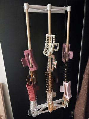 Hairclip holder/rack