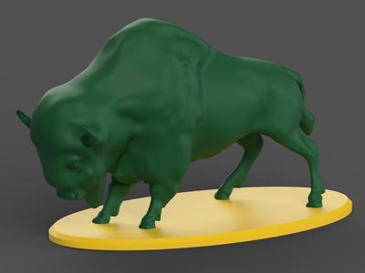 NDSU Bison Desk Decor