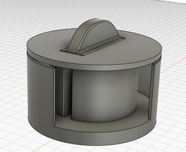 Soft tape measure spool