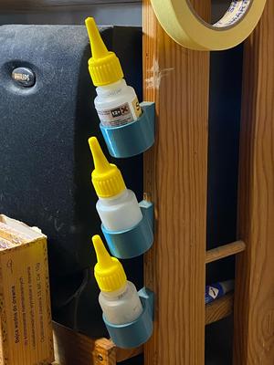 Stand for a ca glue,