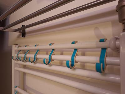 Towel hook for ladder heater 20mm