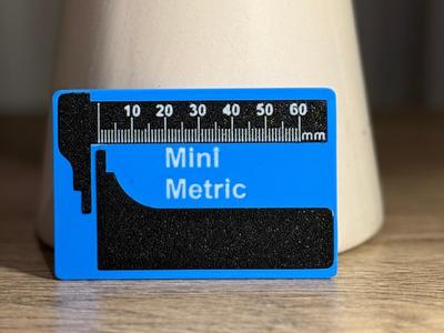 Mini Metric Vernier Caliper