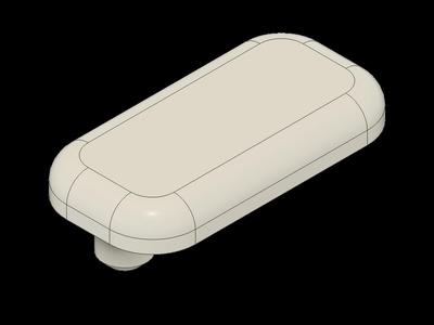 Window handle blind cap