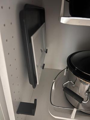 Ikea kitchen cabinet storage pins (double)