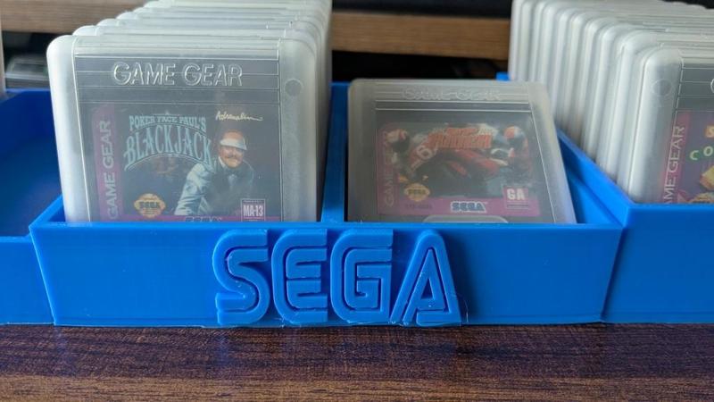 Sega Game Gear Dust Cover Tray Storage x20