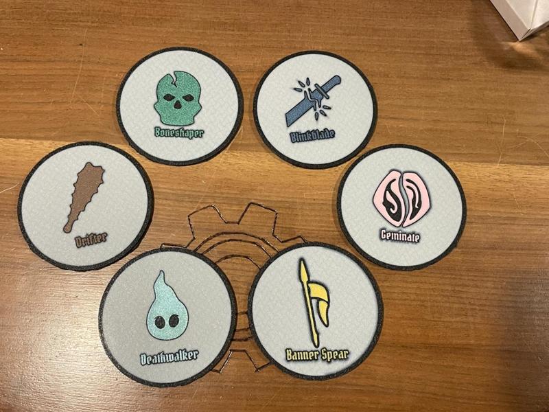 Frosthaven Coasters