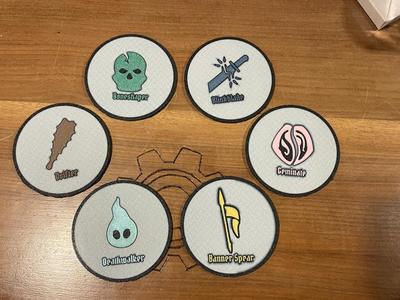 Frosthaven Coasters