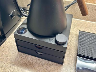 Fellow Stagg Riser with Coffee Filter Storage