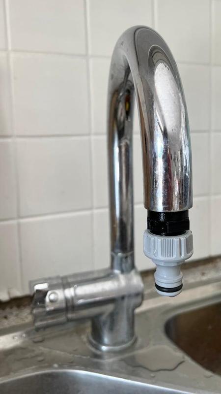 Faucet adapter M24x1 to 1/2 inch