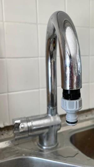 Faucet adapter M24x1 to 1/2 inch