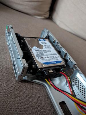 3.5" tray to 2x 2.5" SSD/HDD slot HP Prodesk 600 G5 SFF
