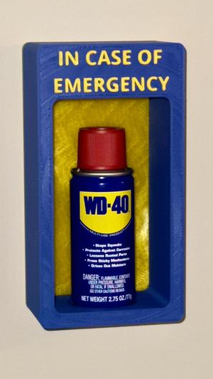 Emergency WD-40 Holder
