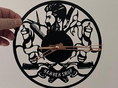 Clock - Barber Shop