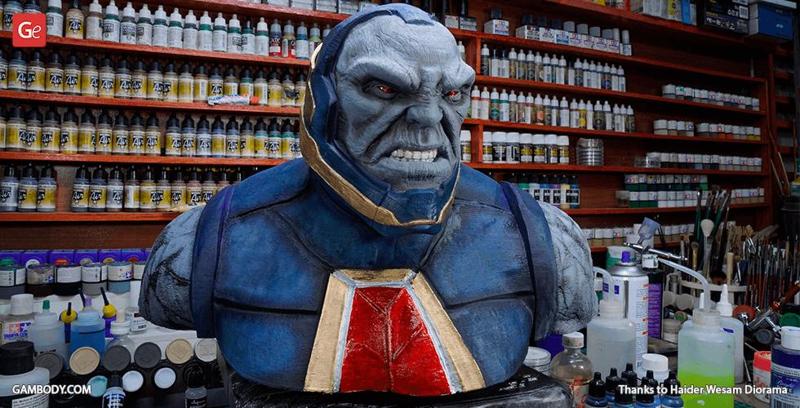 Darkseid Bust 3D Printing Figurine | Assembly