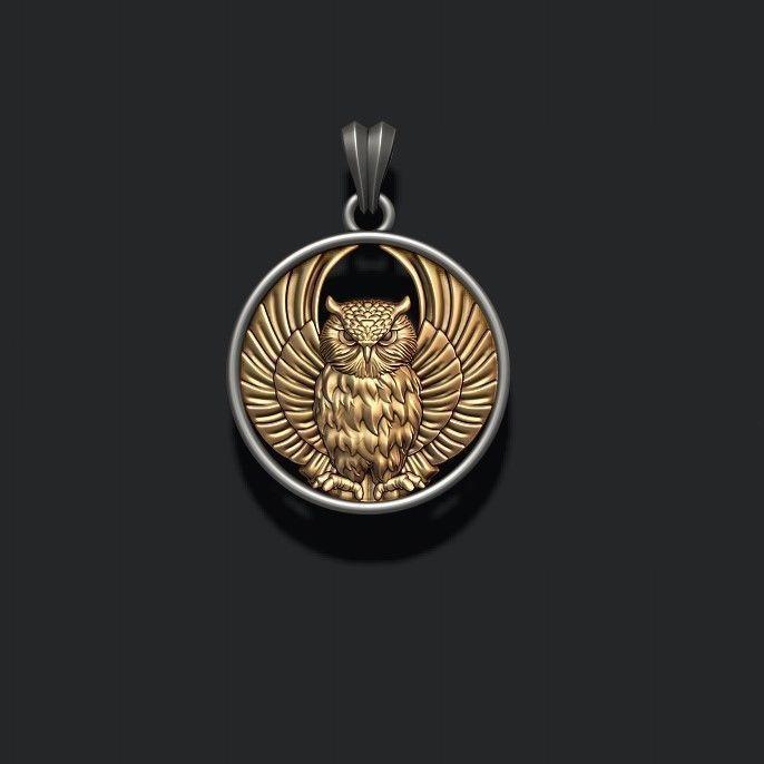 owl pendant