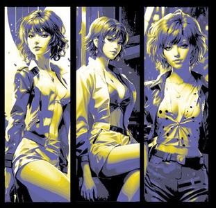 Fan Art Set of 3 Bookmarks - Faye Valentine from Anime Cowboy Bebop