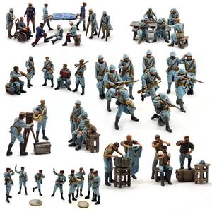WW1 French Army 59 STL - Files Pre-supported